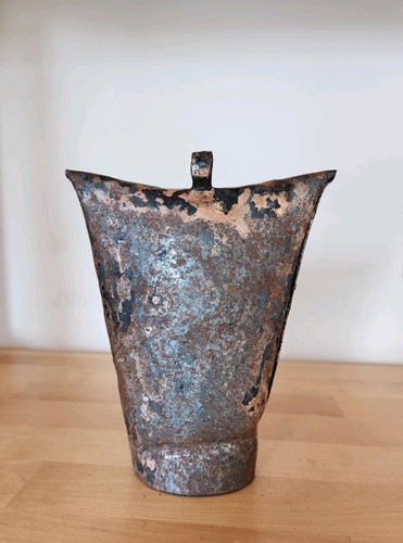 Brass hand made cow - brass,,