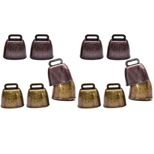 Pcs metal cow bell - 12,