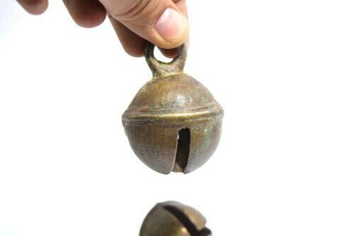 Bell horse cow brass - brass, sleigh