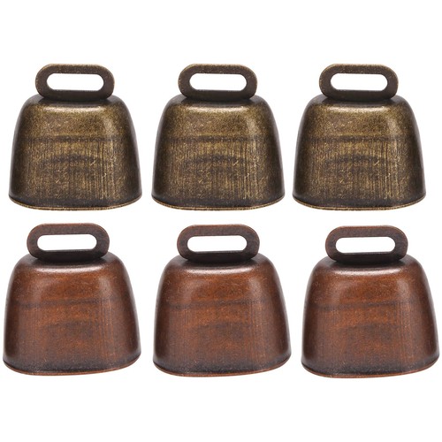 Pcs metal cow bell cowbell - 6,