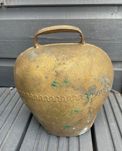 Metal cow bell possibly - possibly, swiss