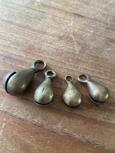 Vintage job lot brass cow - 4, x
