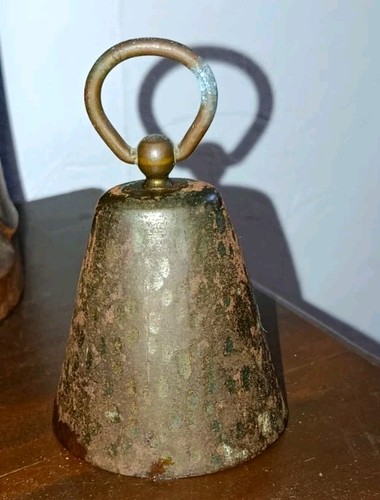 Metal cow bell with - metal,