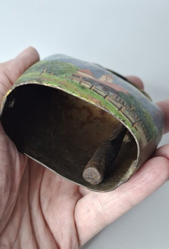 Swiss brass toll painted - swiss,