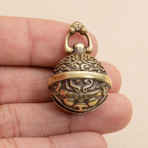 Brass bell pendant handicraft - pendant,