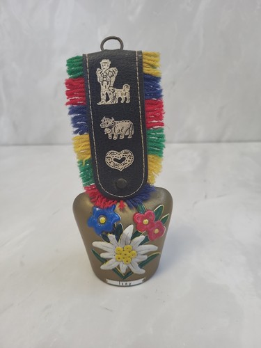 Isny german souvenir brass - souvenir, cow