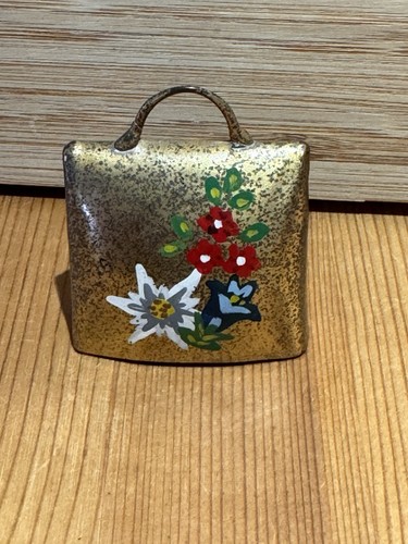 Vintage miniature cowbell - miniature,