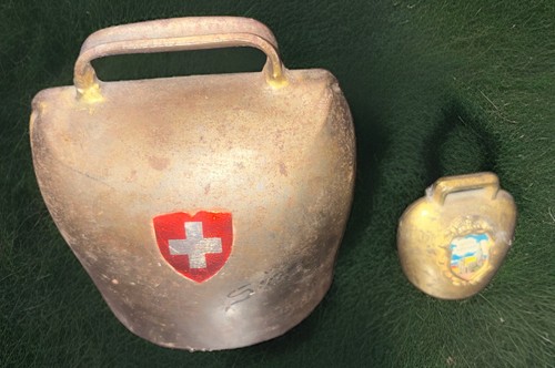 Vintage swiss style cow - swiss, bell