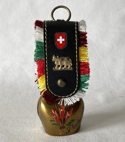 Vintage metal cow bell strap - vintage,