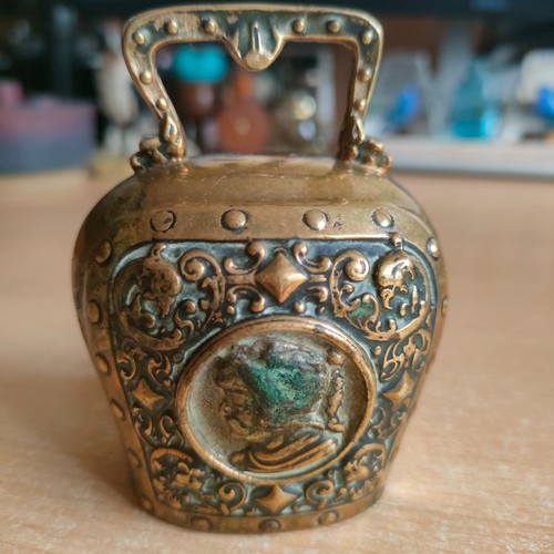 Heavy vintage brass cowbell - heavy,