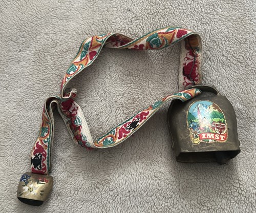 Vintage austrian brass cow - vintage,