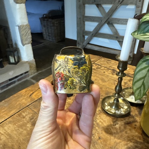 Vintage cow goat bell - goat,