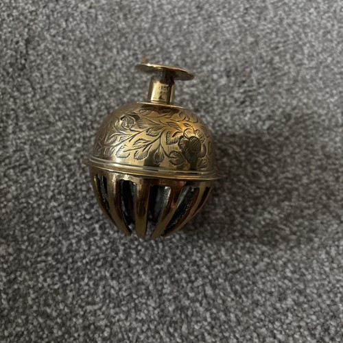 Vintage brass claw bell - vintage,