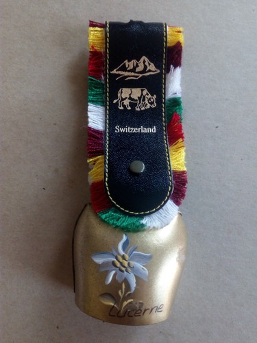 Vintage brass bell cow goat - vintage,